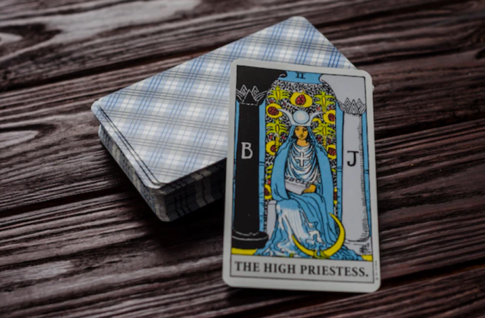 High Priestess Card High Priestess Card