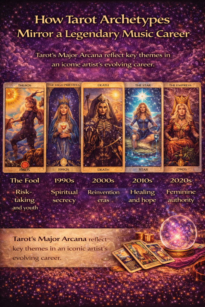 How Tarot Archetypes Mirror a Legendary Music Career